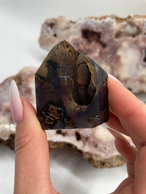 Druzy Achat B Ware